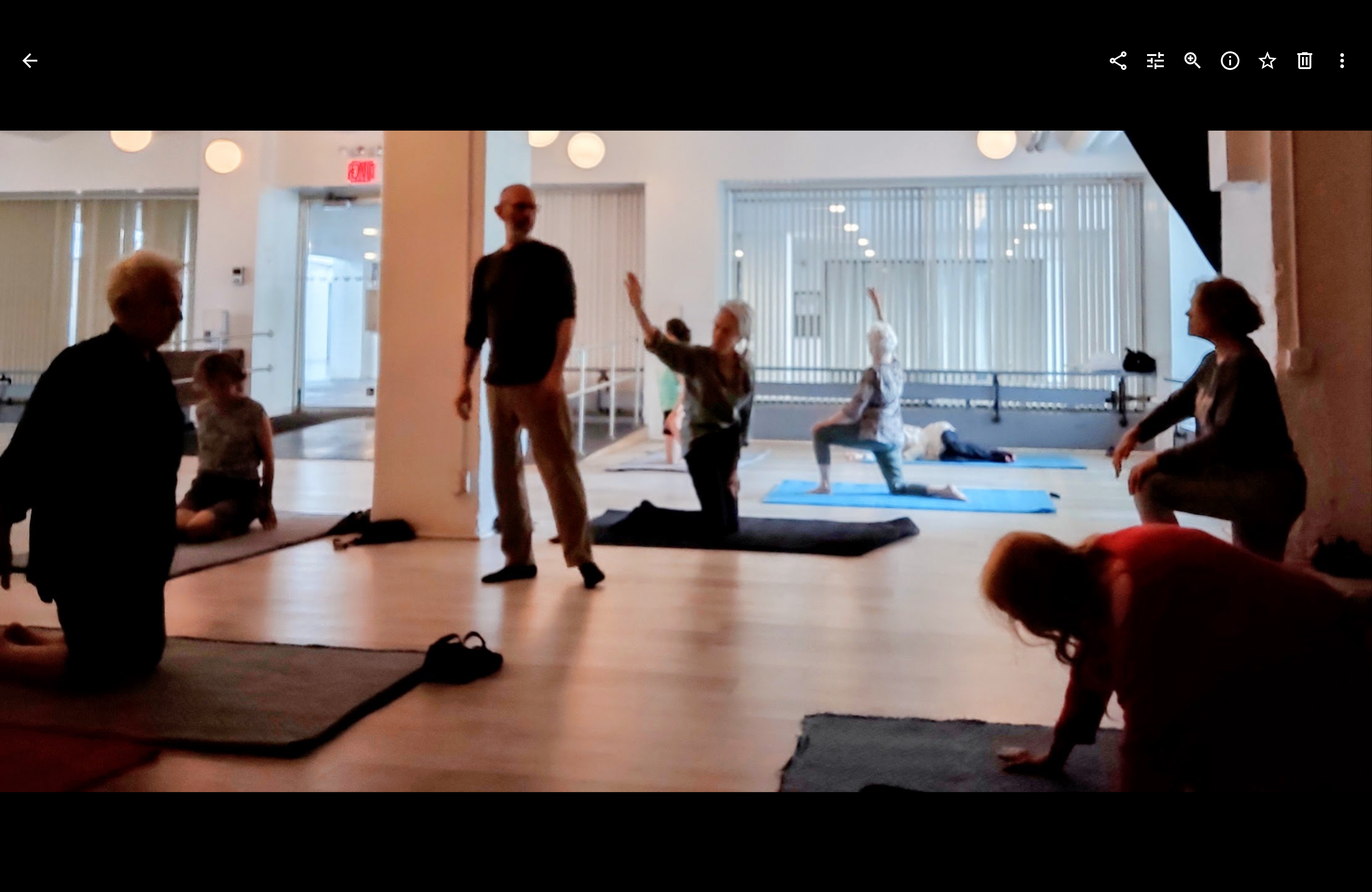 Group Feldenkrais movement class